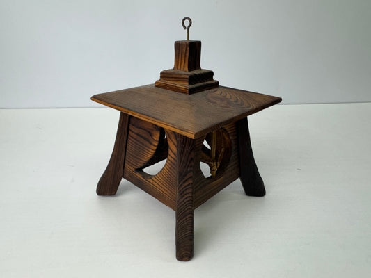Y9204 TOUROU wooden hanging Lantern Japanese house Japan antique interior light