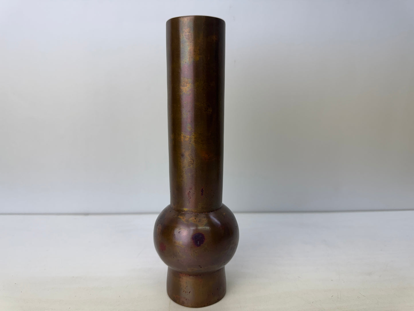 Y9219 FLOWER VASE Murashido signed box Japan ikebana floral arrangement interior