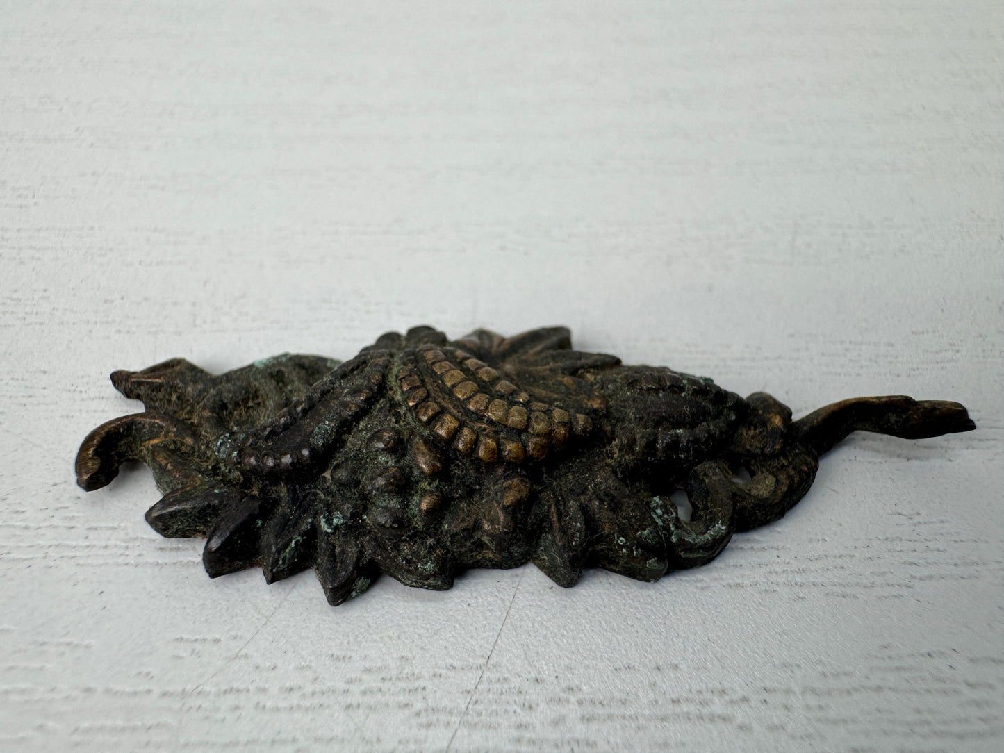 Y9228 MENUKI sword hilt fittings ornament Japan antique samurai katana koshirae