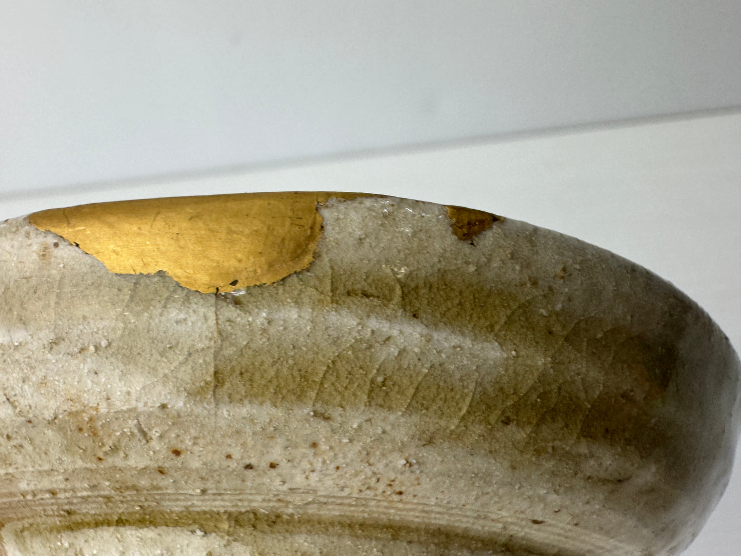 Y9255 DISH Mino-ware small plate kintsugi Japan antique tableware kitchen