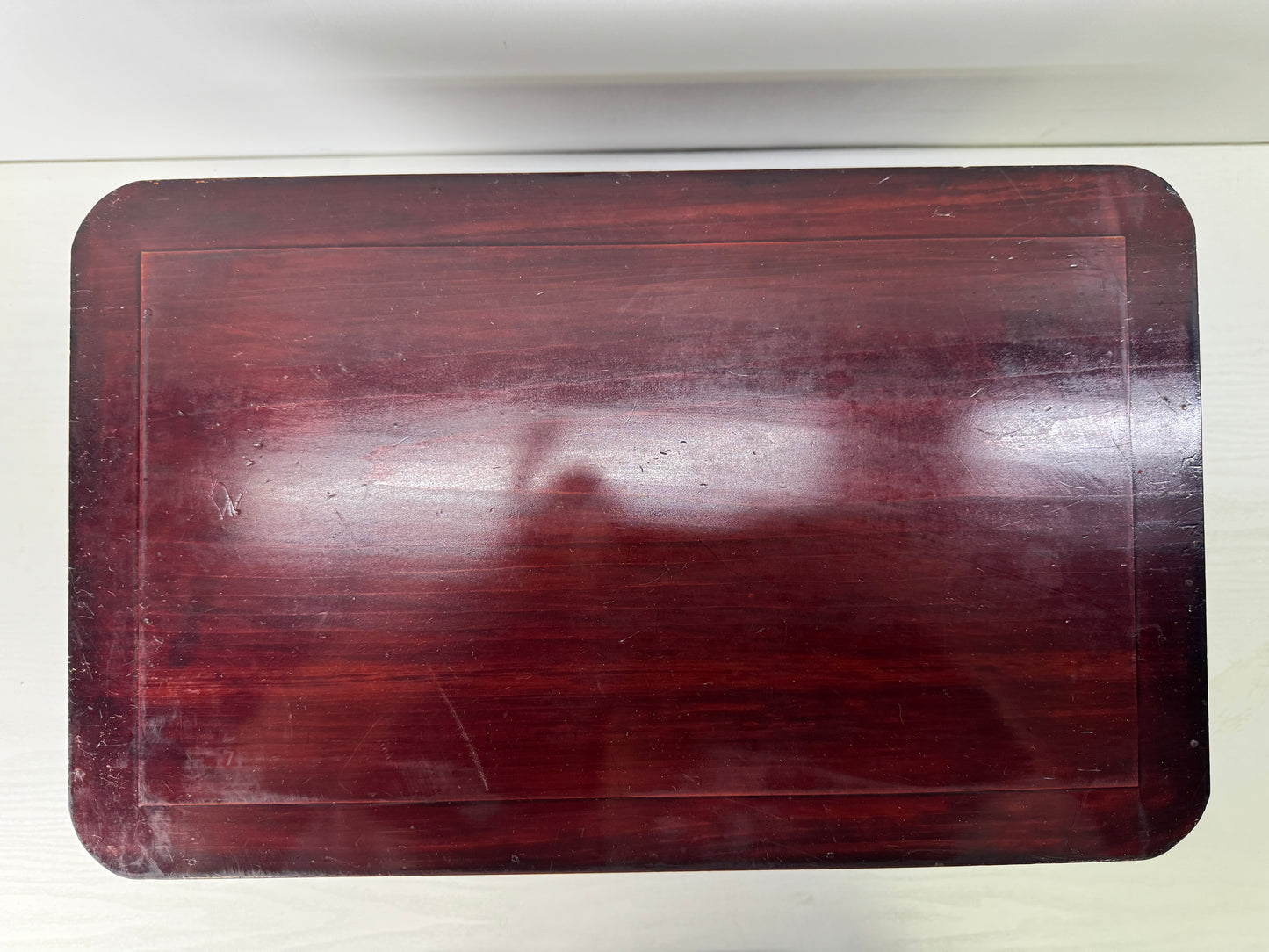 Y9268 TANSU Lacquer-painted small chest of drawers Japan antique furniture