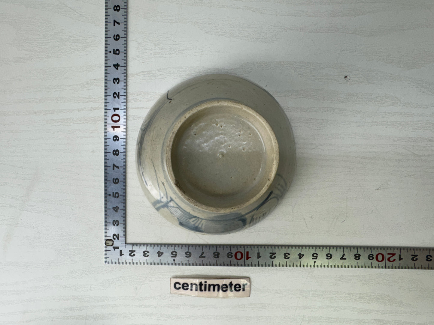 Y9278 CHAWAN Koimari-ware bowl kintsugi Japan antique tea ceremony cup pottery