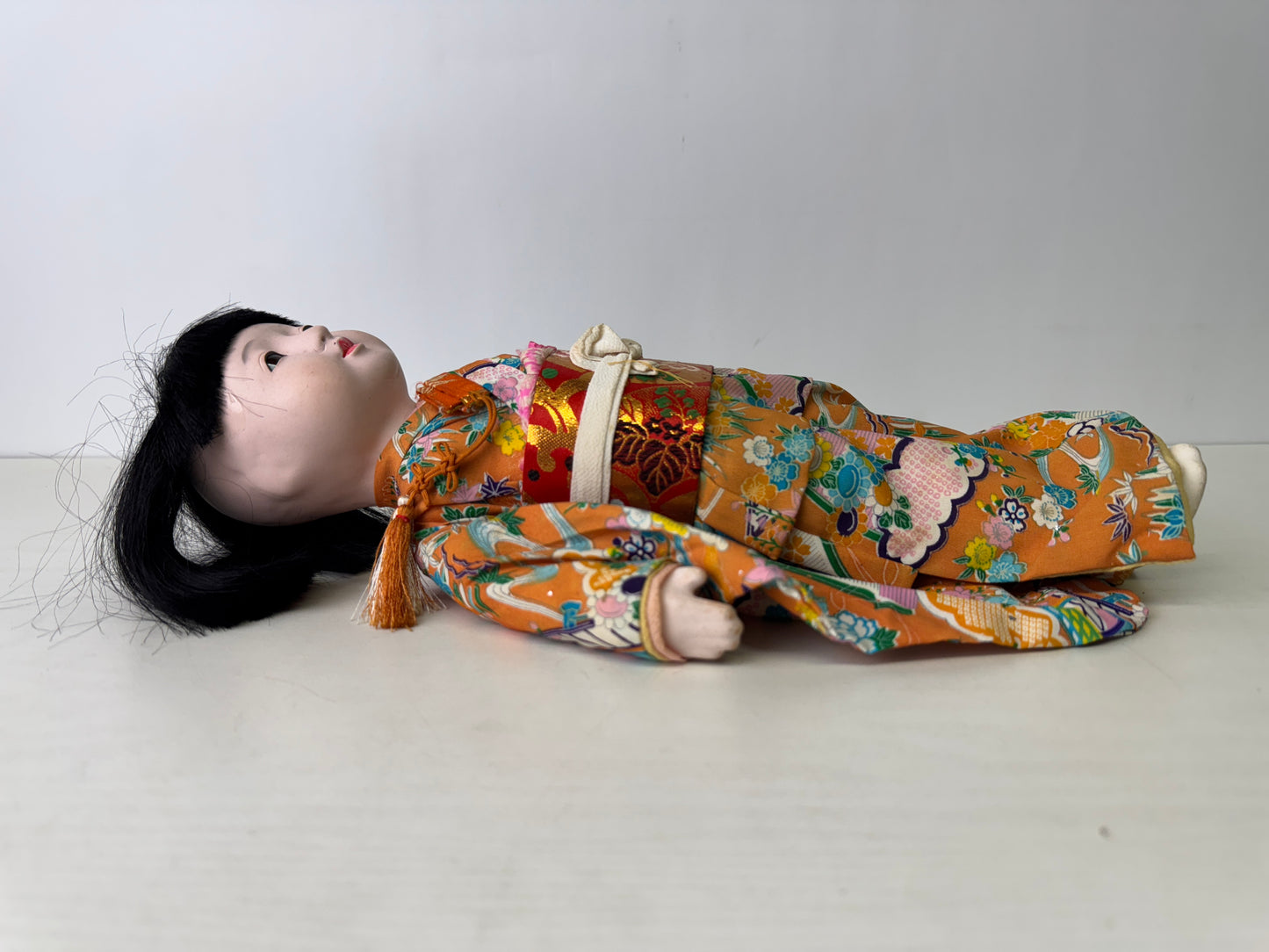 Y9322 NINGYO Japanese Ichimatsu doll girl kimono Japan antique figure figurine
