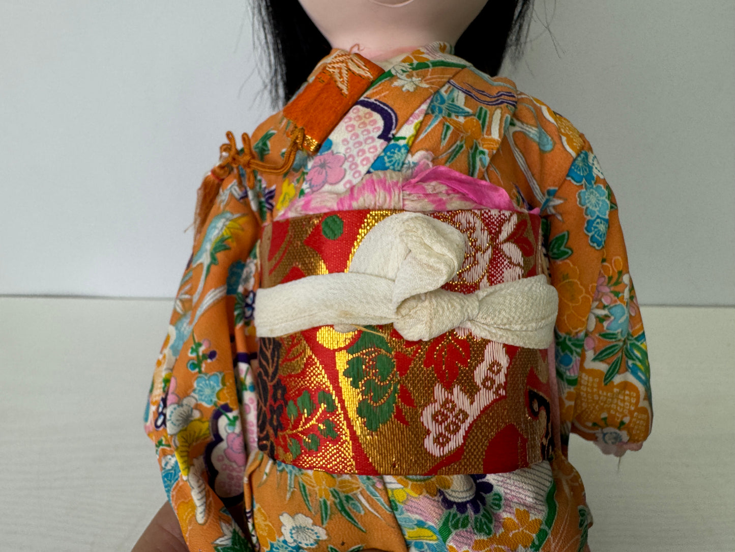 Y9322 NINGYO Japanese Ichimatsu doll girl kimono Japan antique figure figurine