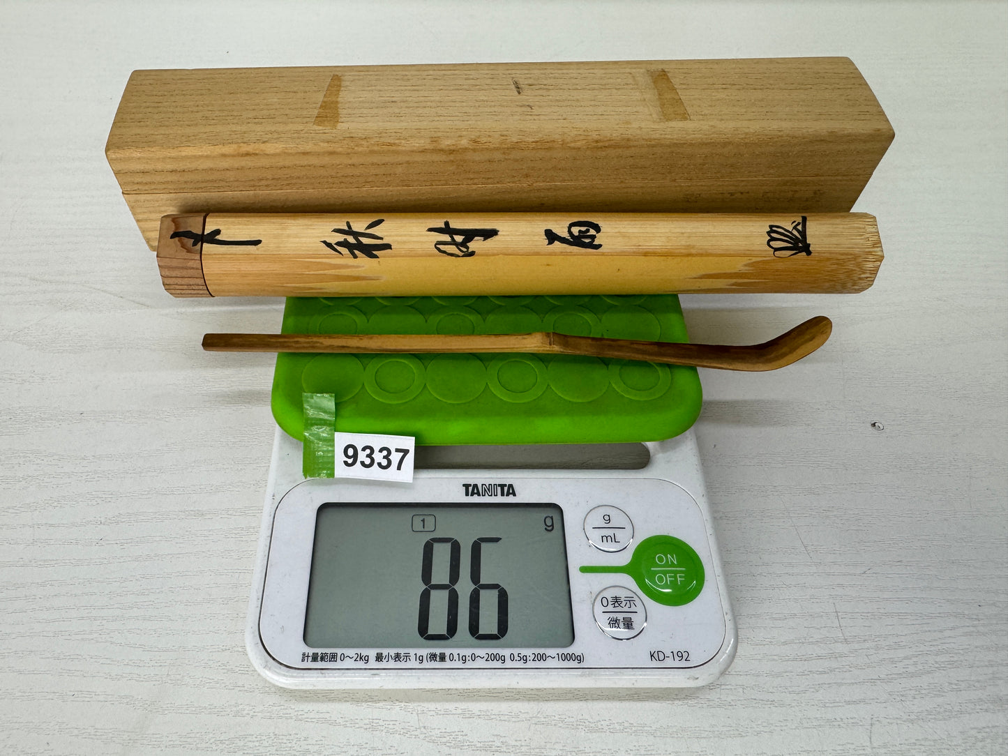 Y9337 CHASHAKU Bamboo Matcha scoop spoon Japan Tea Ceremony utensil antique