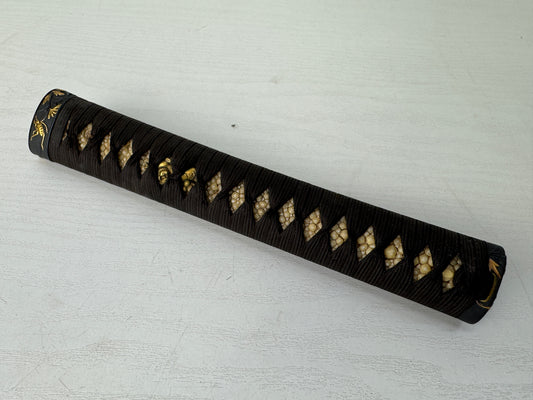 Y9355 TSUKA Japanese long sword fittings Samurai Japan antique Koshirae katana