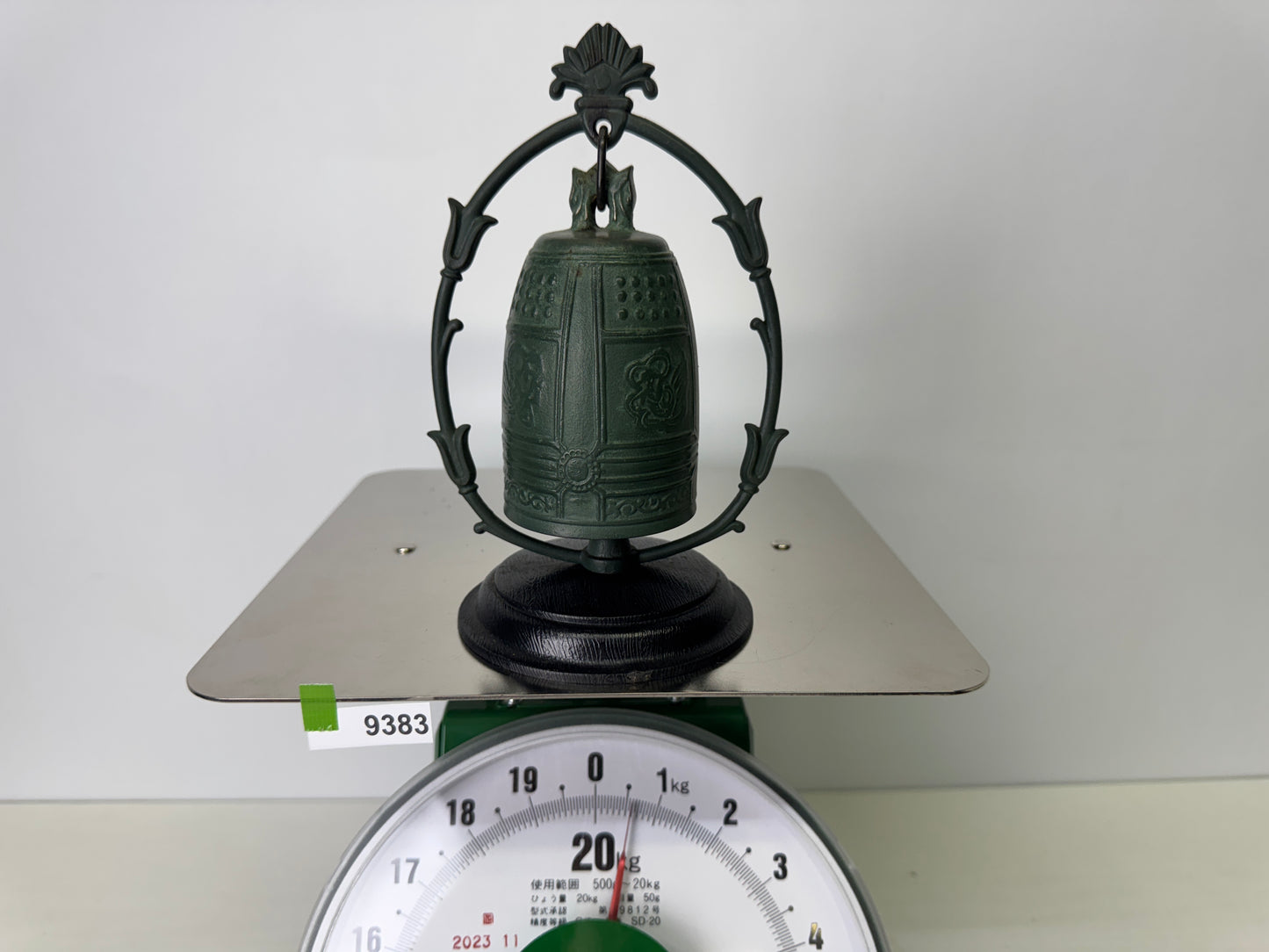 Y9383 Buddhist Altar Equipment metal small Bell Japan antique Buddhism tool