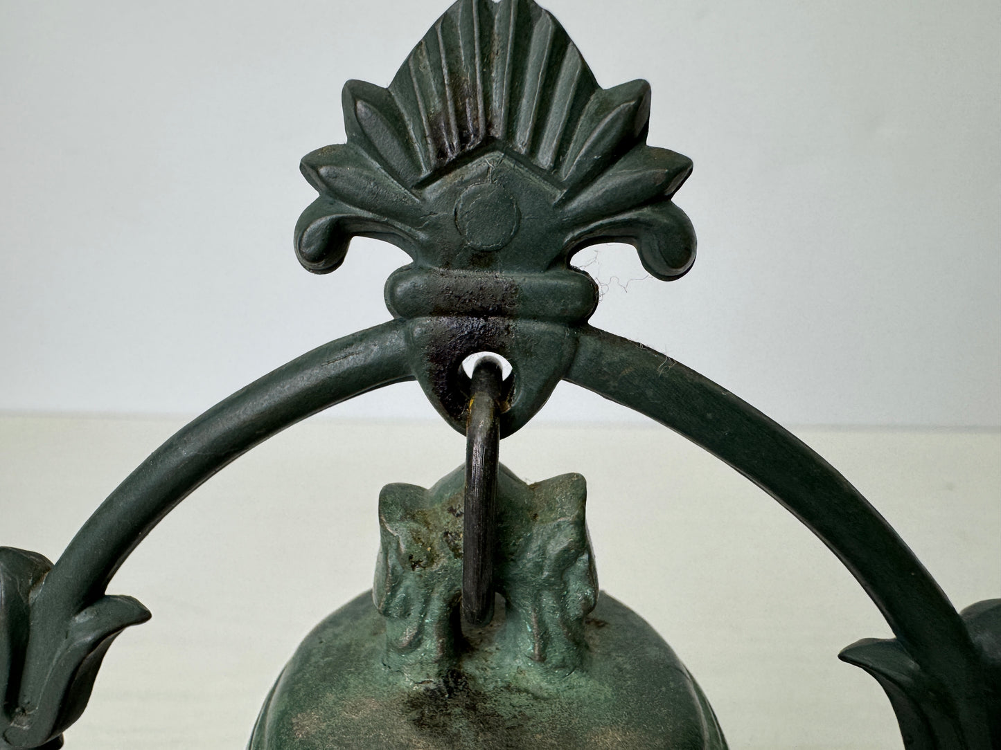 Y9383 Buddhist Altar Equipment metal small Bell Japan antique Buddhism tool