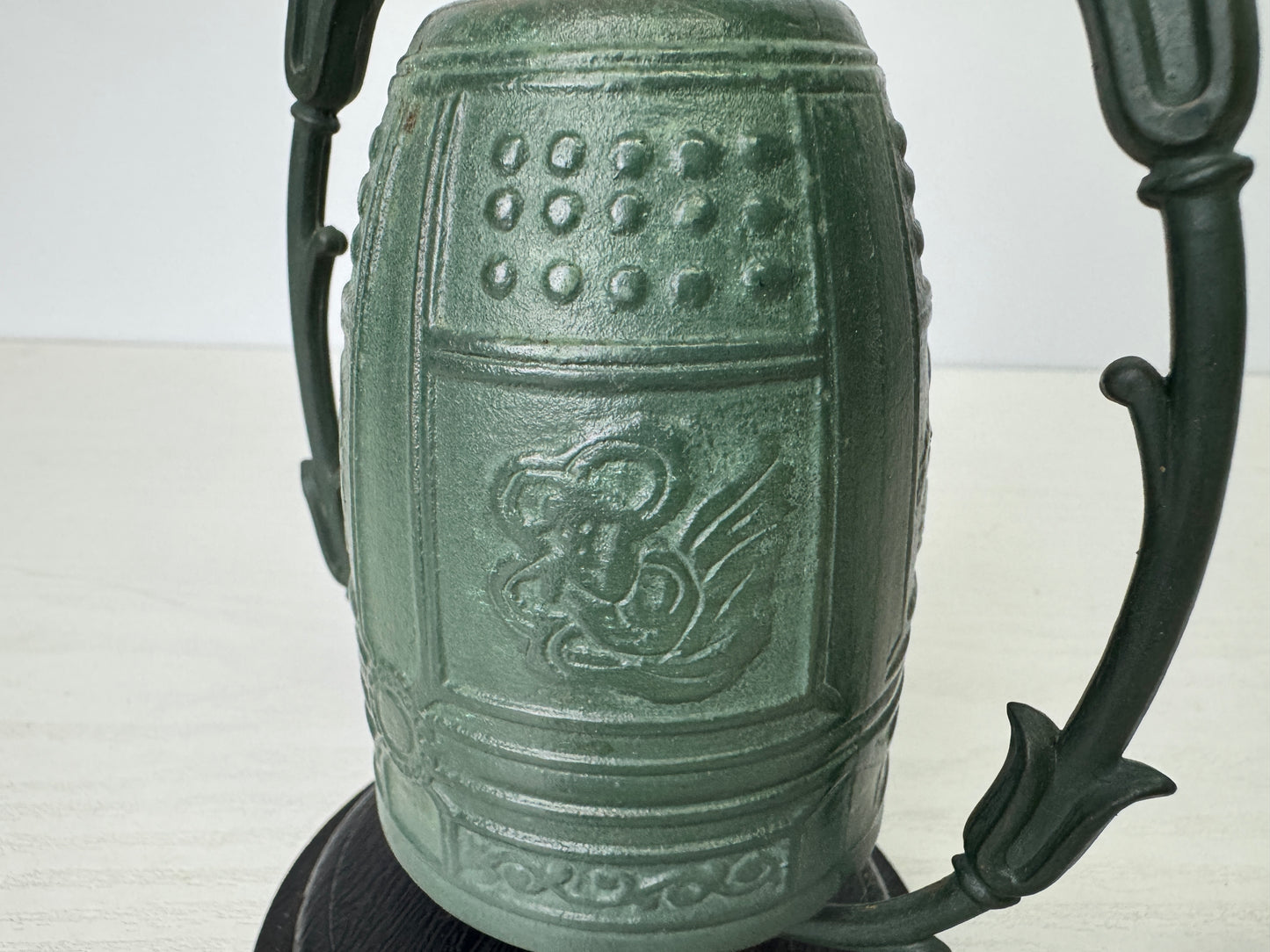 Y9383 Buddhist Altar Equipment metal small Bell Japan antique Buddhism tool