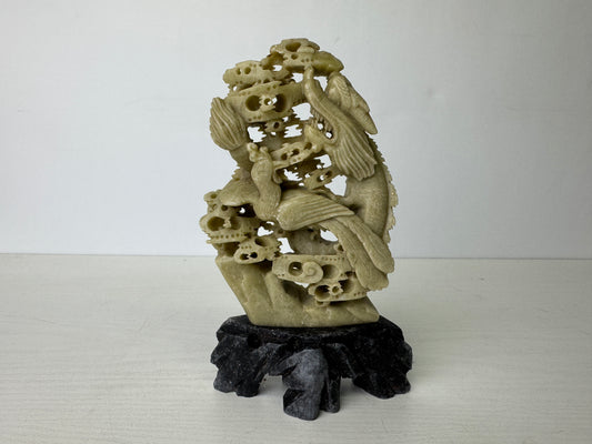 Y9388 OKIMONO Jade sculpture ornament figure Chinese art antique interior China