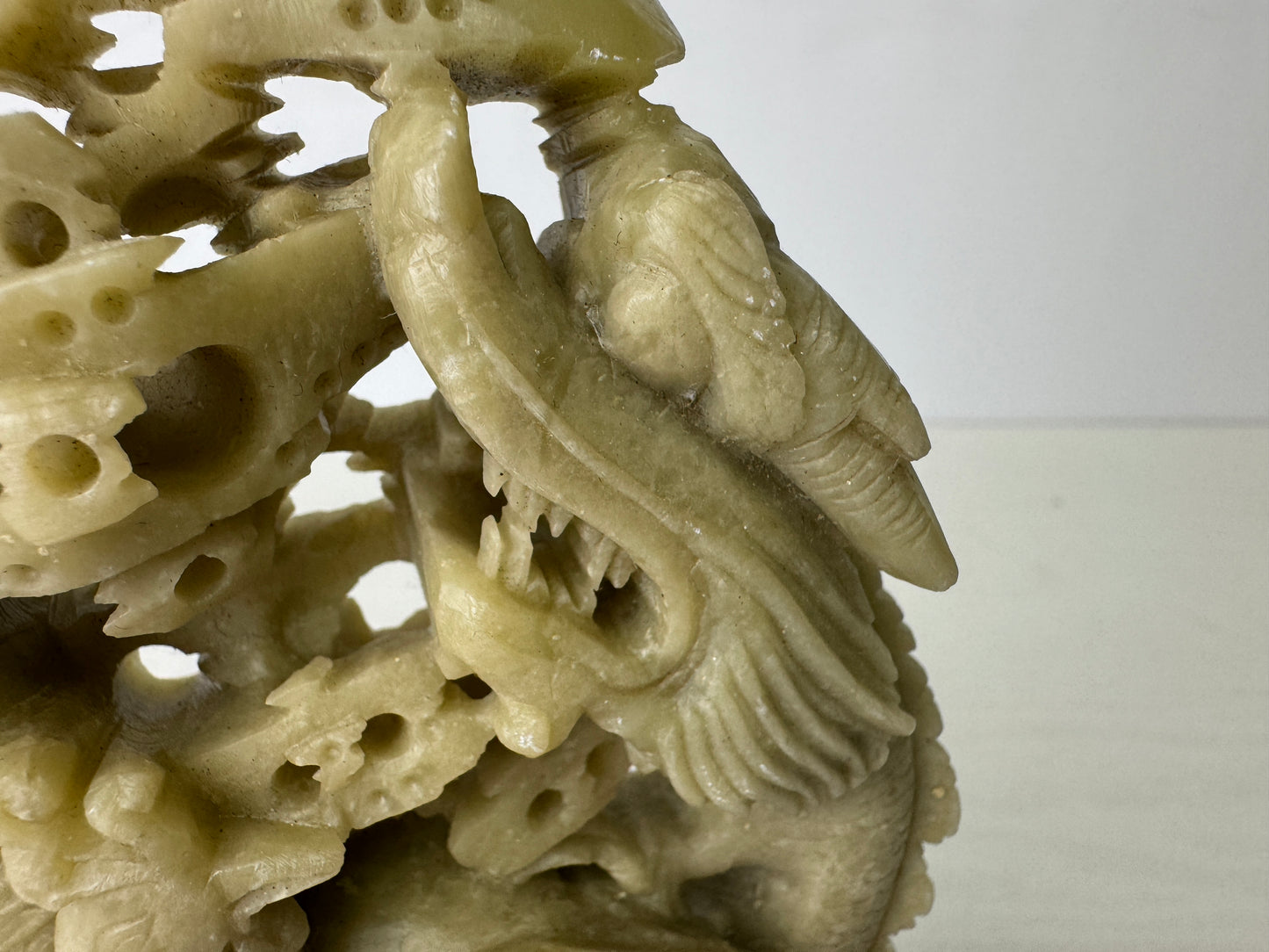 Y9388 OKIMONO Jade sculpture ornament figure Chinese art antique interior China