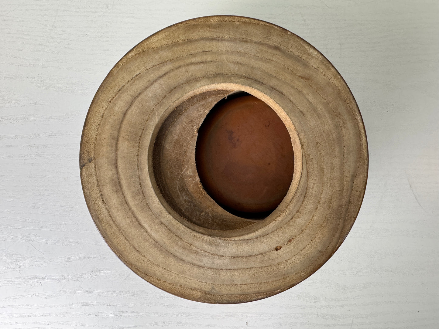 Y9413 TRAY Makie tobacco cigarette obon ozen paulownia wood Japan antique