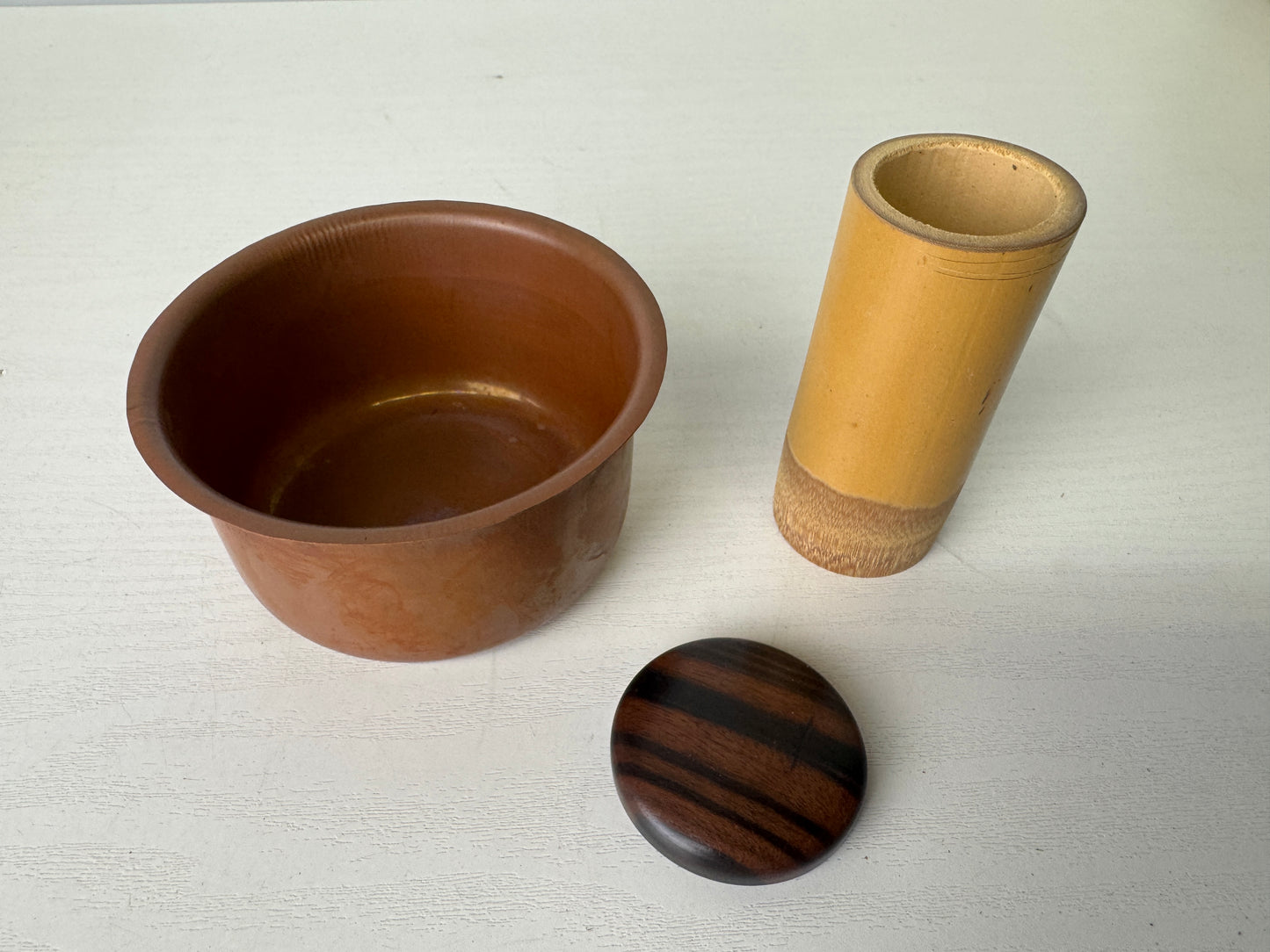 Y9413 TRAY Makie tobacco cigarette obon ozen paulownia wood Japan antique