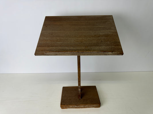 Y9419 STAND Paulownia wood sheet music shamisen Japan antique pedestal interior