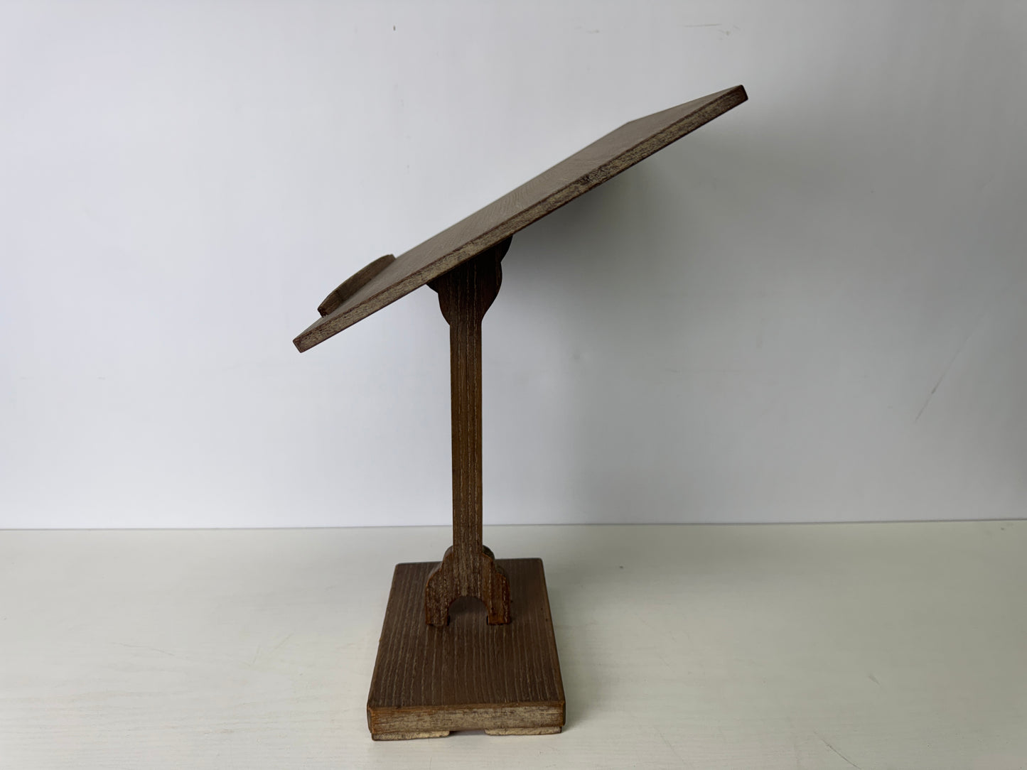 Y9419 STAND Paulownia wood sheet music shamisen Japan antique pedestal interior