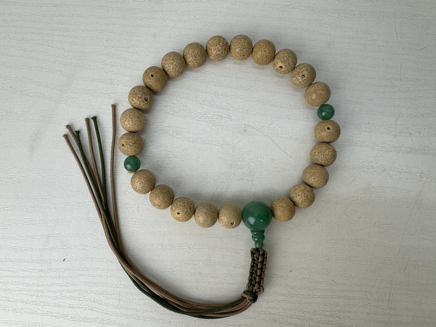 Y9421 JUZU Buddhism Rosary set of 5 Japan antique Buddhist Prayer Beads religion