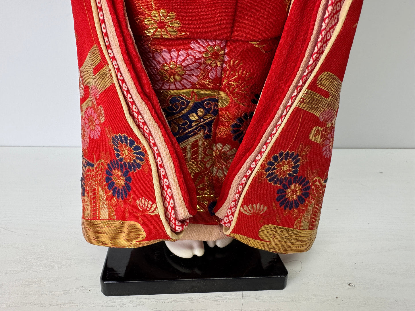Y9424 NINGYO Japanese Ichimatsu doll kimono girl  Japan antique figure figurine