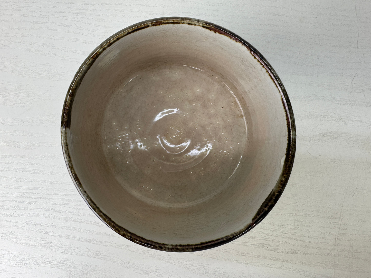 Y9433 CHAWAN Kyo-ware Kenzan bowl signed box Japan antique tea ceremony teacup