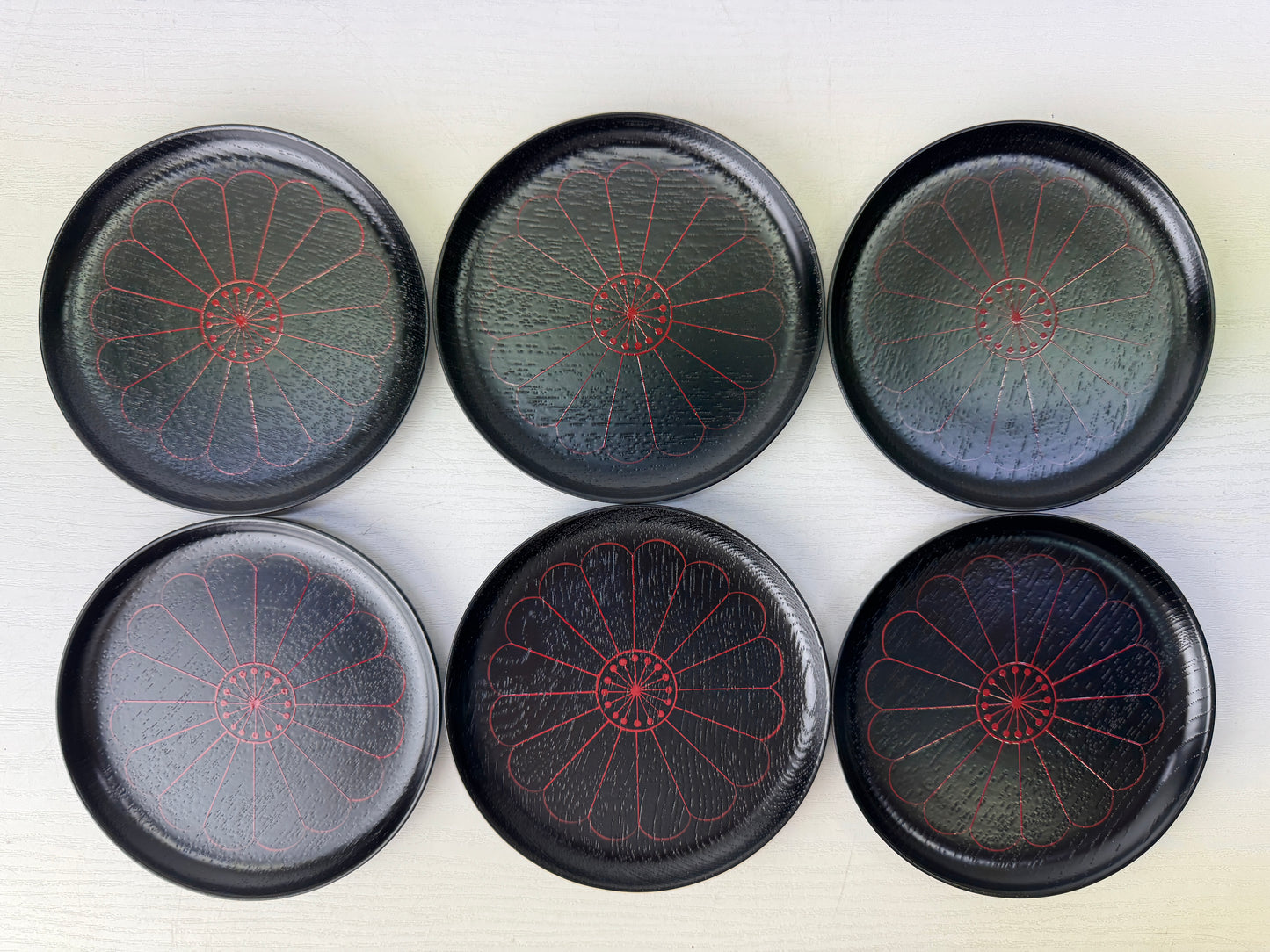 Y9455 DISH Zohiko serving plate Makie signed box Japan antique tableware