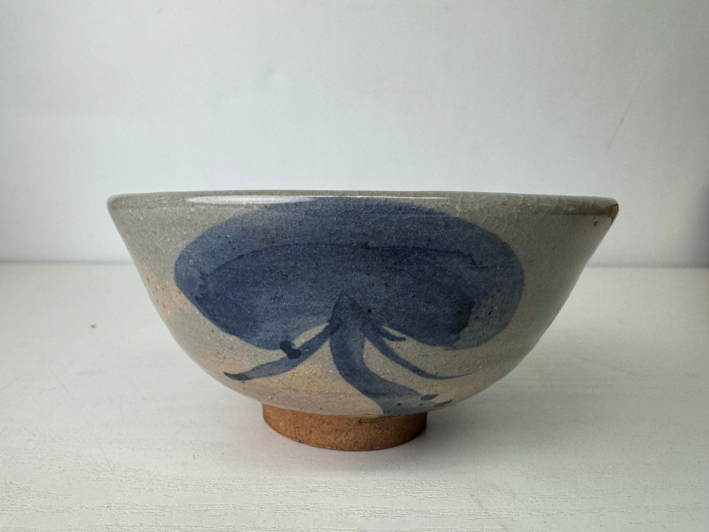 Y9462 CHAWAN Seto-ware bowl signed box Japan antique tea ceremony teacup cup