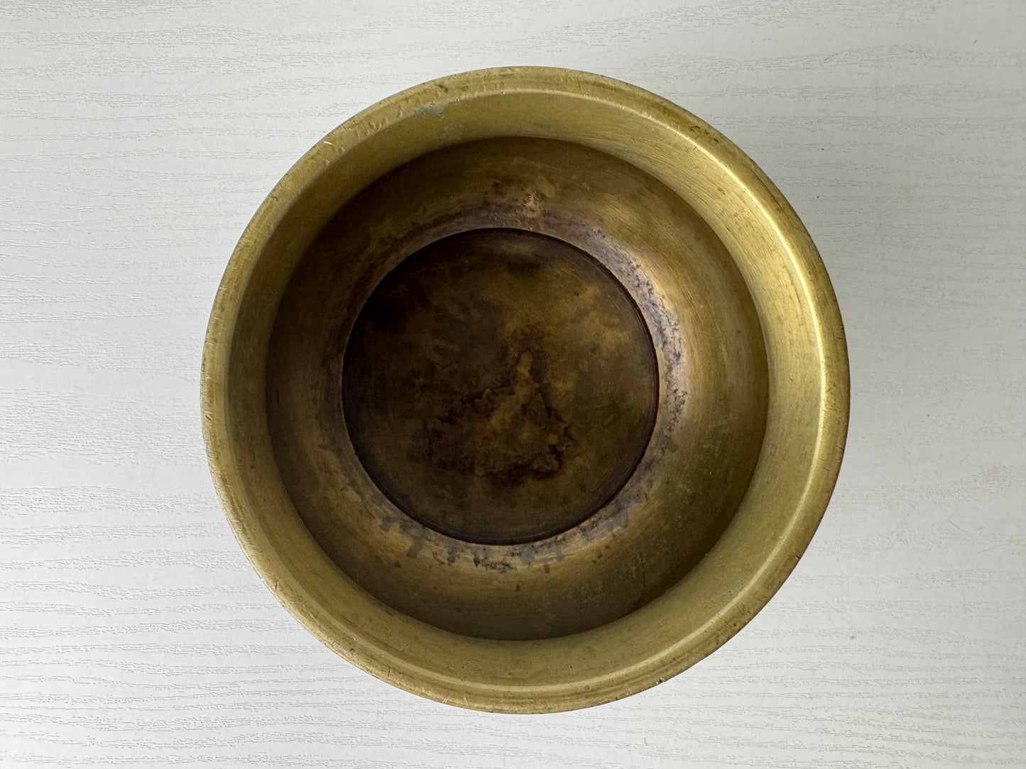 Y9469 KENSUI Copper water pot jar Treasures Japan antique tea ceremony utensils
