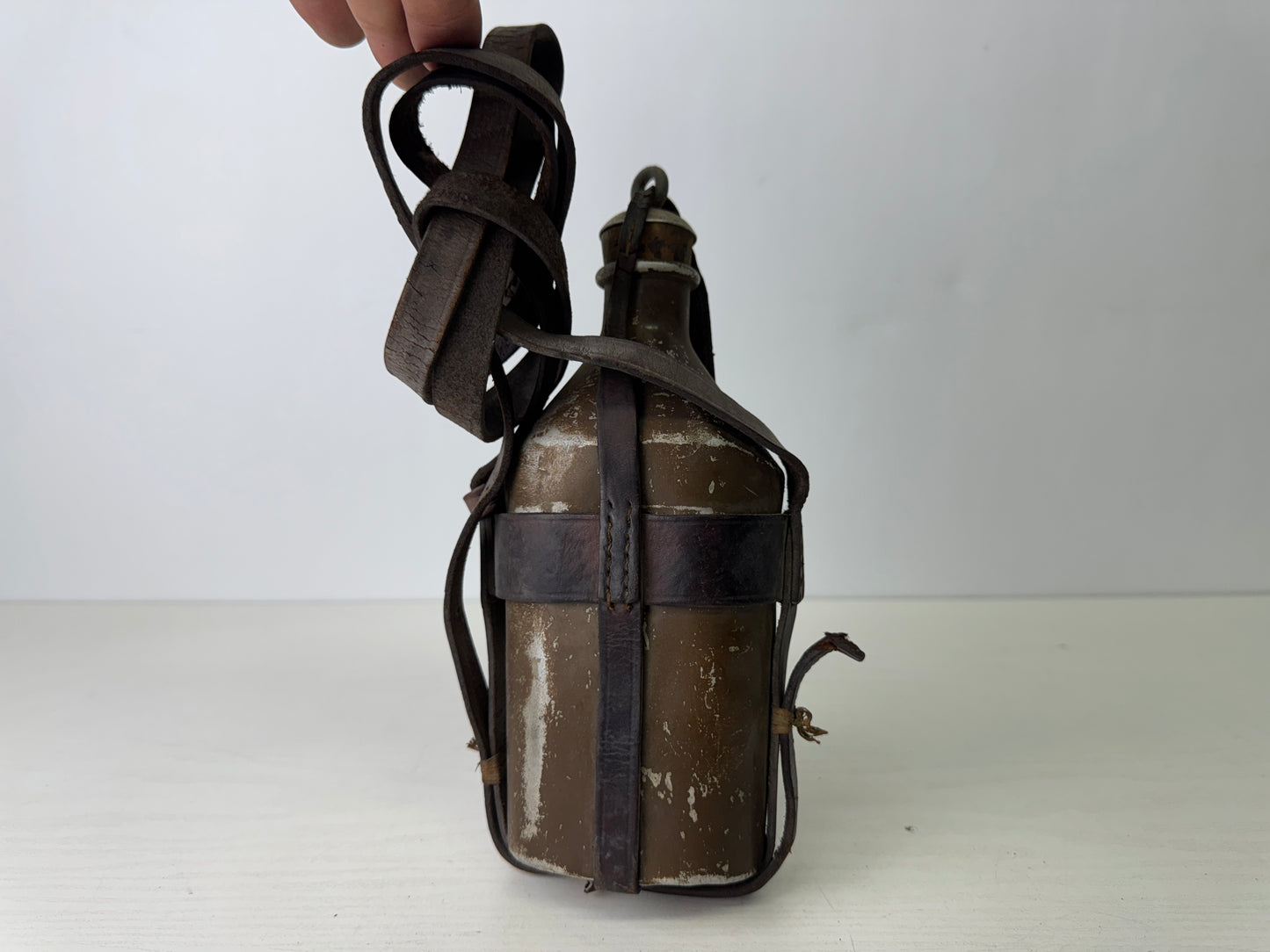 Y9488 Imperial Japan Army Water bottle wartime material Japanese WW2 vintage
