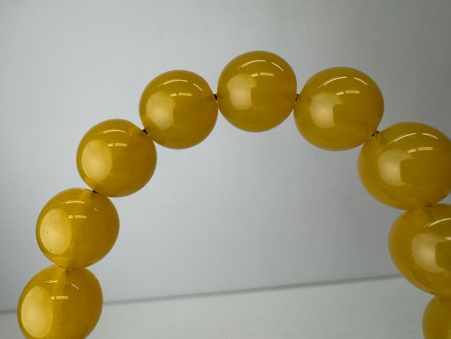 Y9500 JUZU Amber rosary box Japan antique Buddhist Prayer Beads Buddhism art