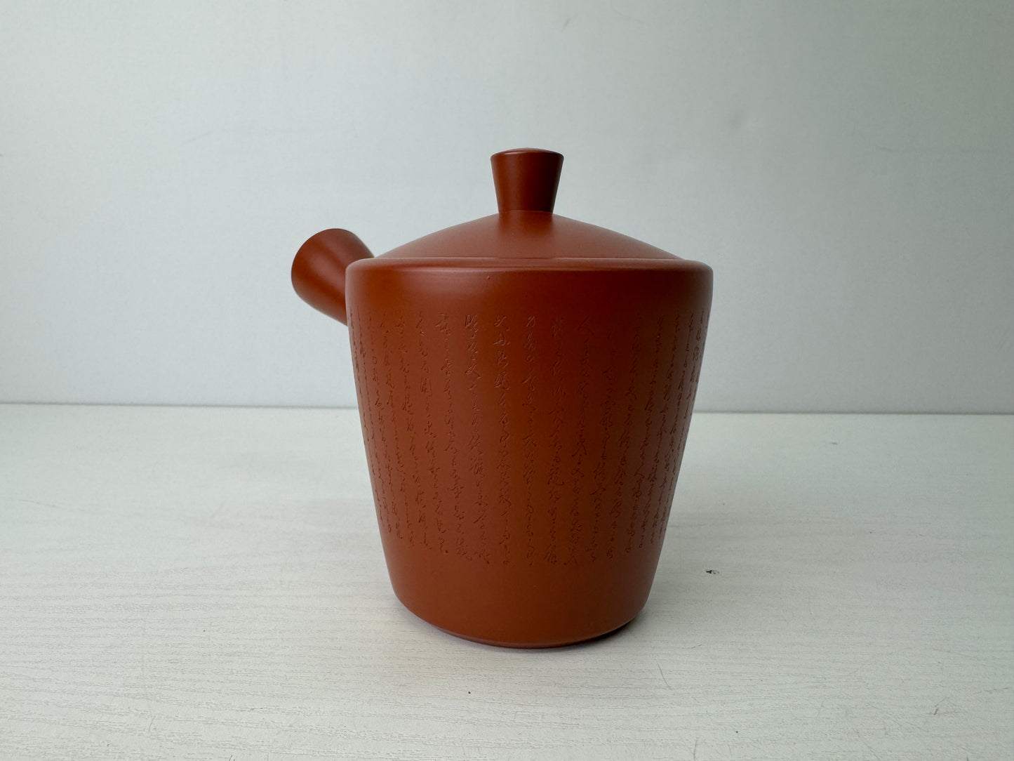 Y9508 KYUSU Tokoname-ware teapot pot signed Japan antique tea ceremony sencha