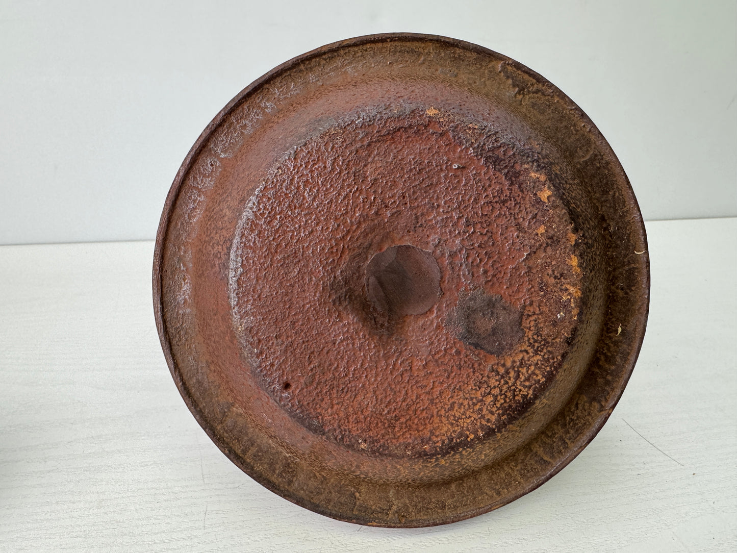 Y9510 TETSUBIN Iron Nambu teapot kettle signed Japan antique tea ceremony sencha