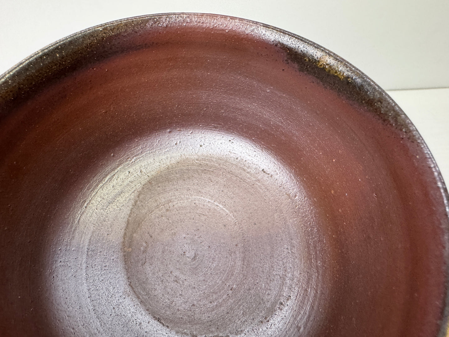 Y9522 CHAWAN Bizen-ware bowl signed box Japan antique tea ceremony pottery cup