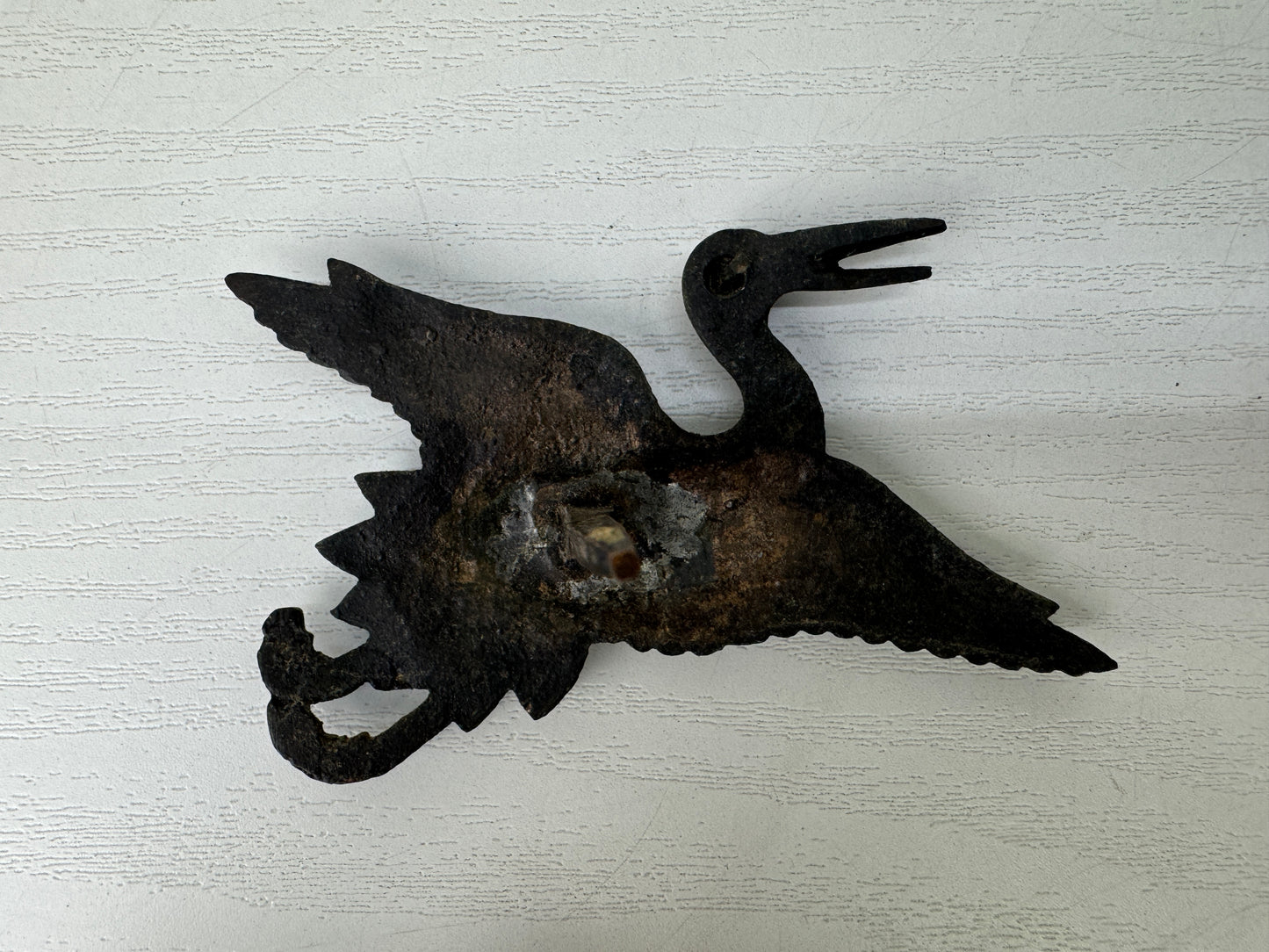 Y9527 KUGI KAKUSHI Decorative nail head cover Crane 3 pieces Japan antique decor