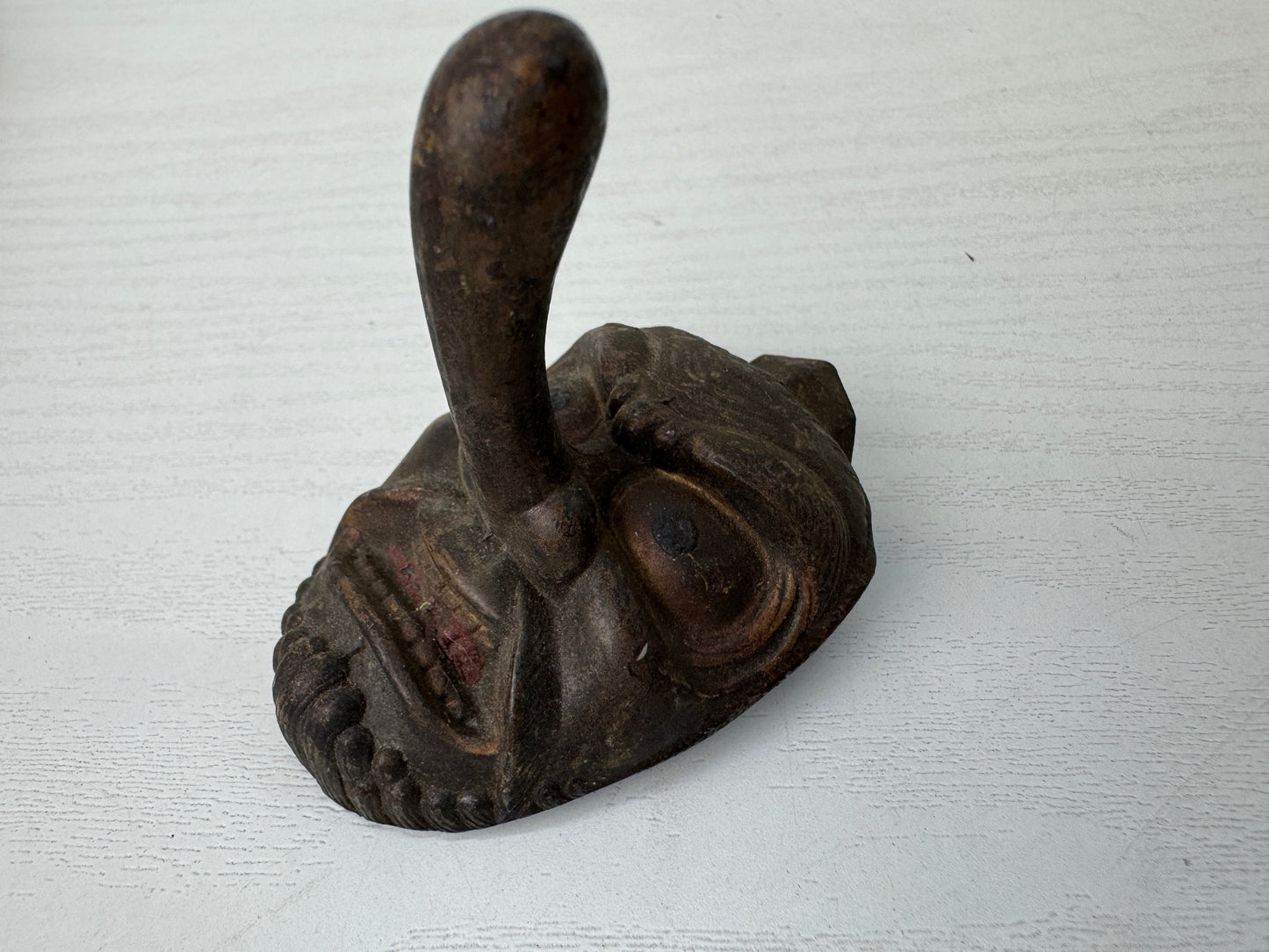 Y9532 KUGI KAKUSHI Tengu goblin hook 2 pieces Japanese house Japan antique decor