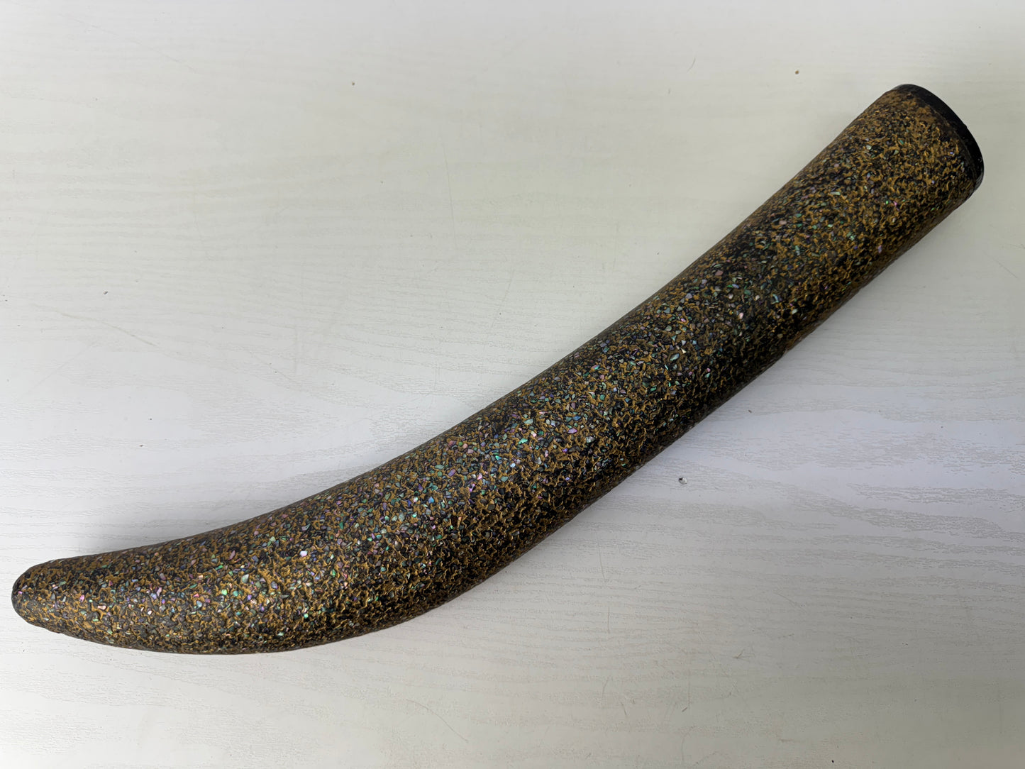 Y9550 SAYA Naginata sheath sword fittings Japan antique samurai bushi katana
