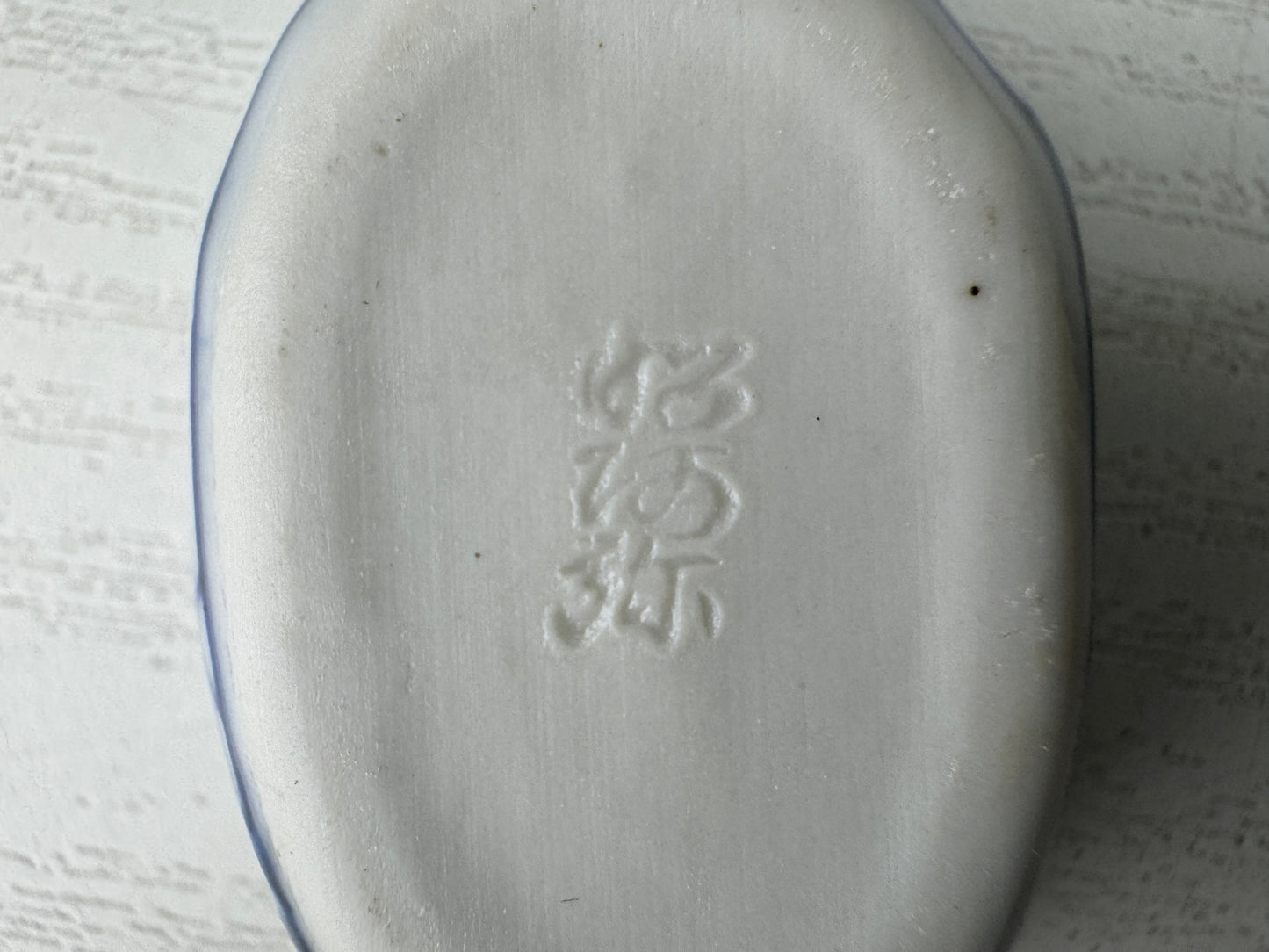 Y9565 BOX Kyo-ware signed Bird Japan antique incense case fragrance aromatherapy