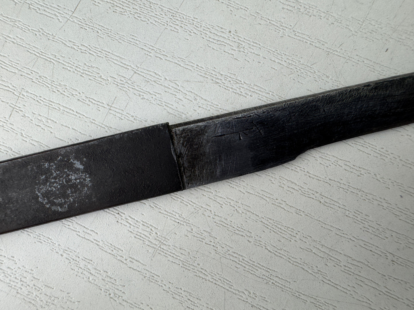 Y9573 TSUKA Small sword handle signed Japan antique samurai katana koshirae