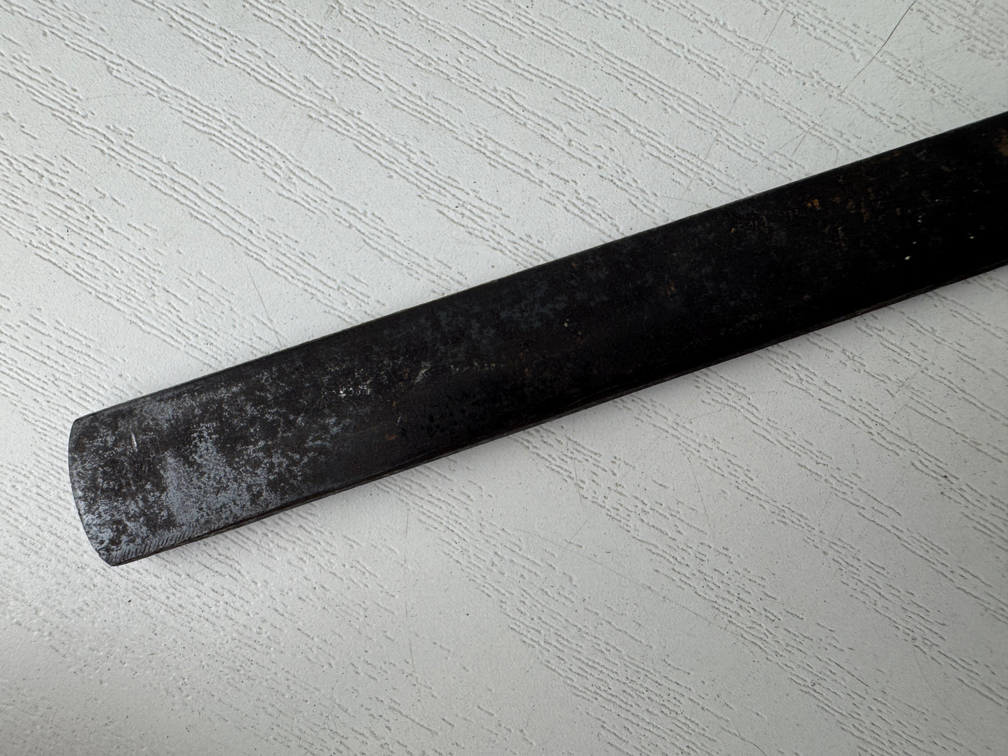 Y9573 TSUKA Small sword handle signed Japan antique samurai katana koshirae