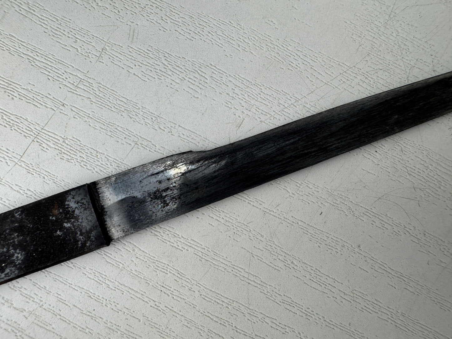 Y9573 TSUKA Small sword handle signed Japan antique samurai katana koshirae