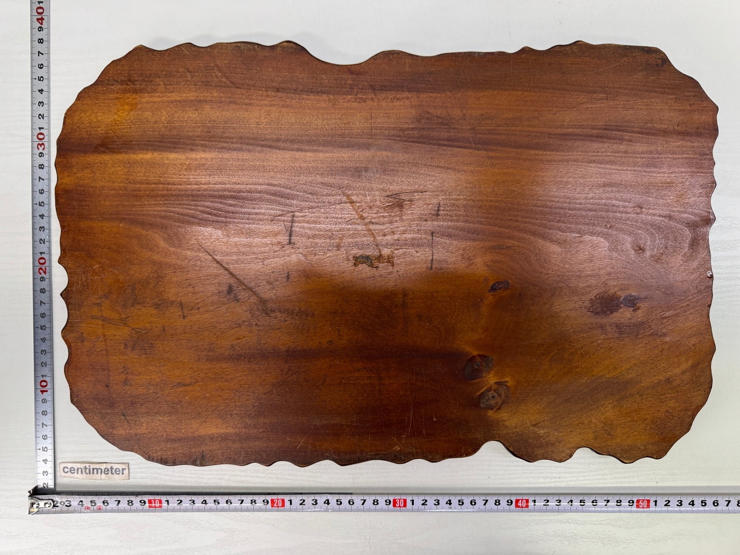 Y9592 FLOWER STAND natural wood base Japan antique ikebana floral arrangement