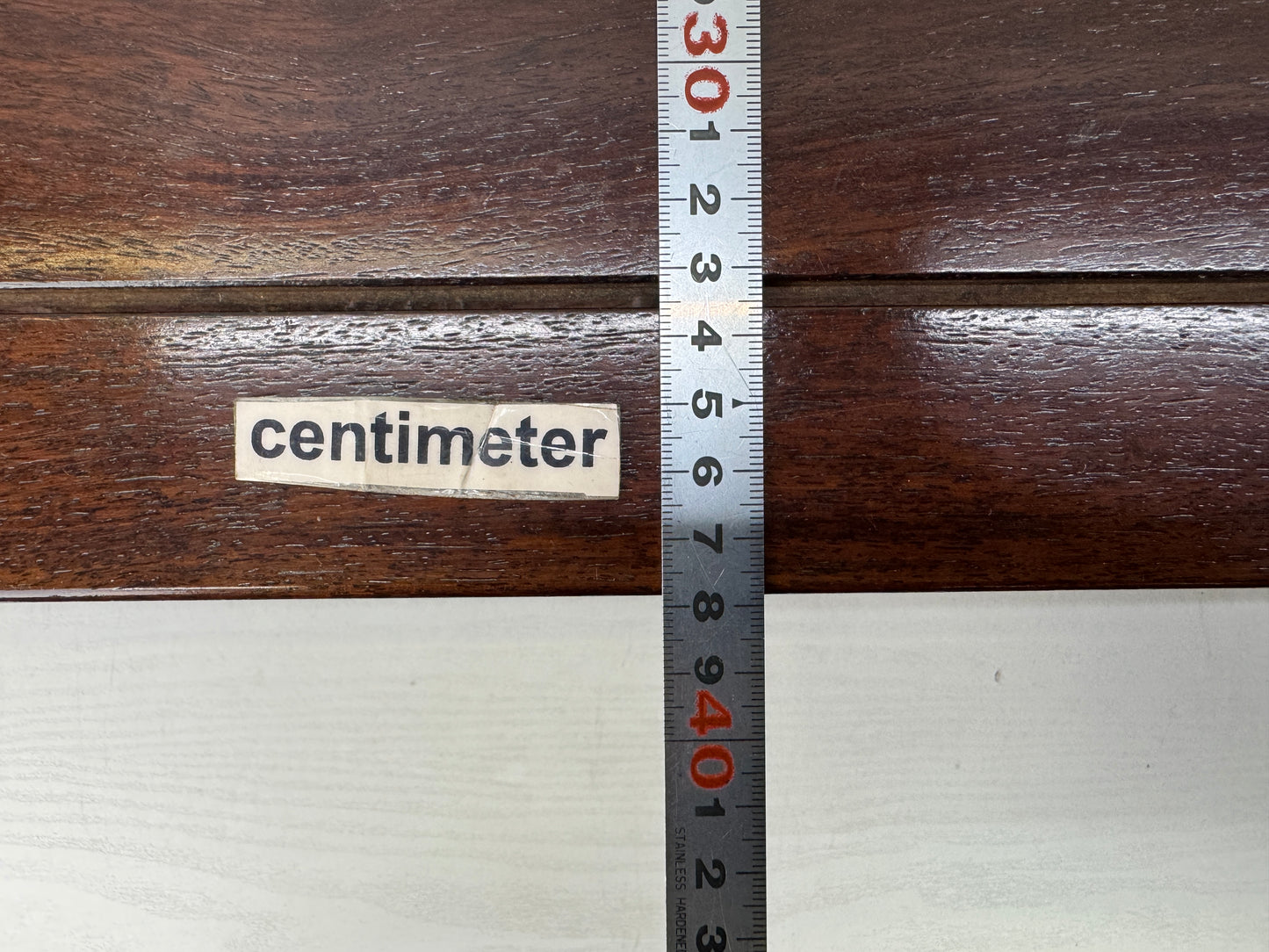 Y9595 FLOWER STAND Karaki wood four-legged pedestal Japan antique ikebana floral