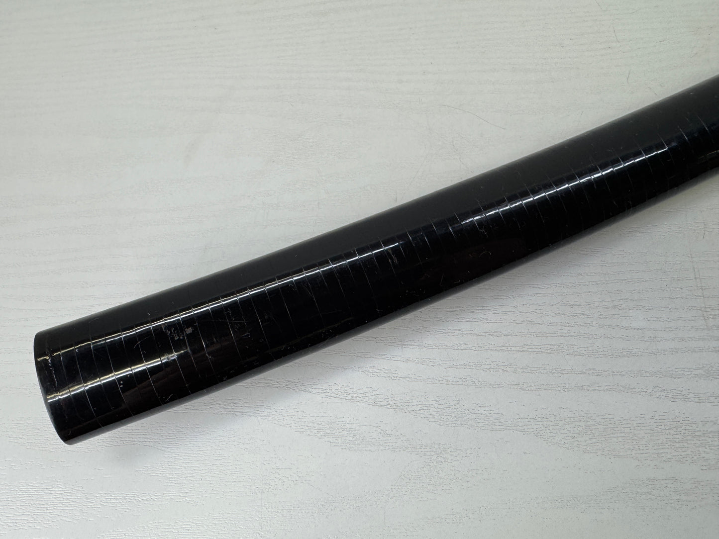 Y9602 SAYA Black lacquer Large sword sheath Japan antique samurai koshirae