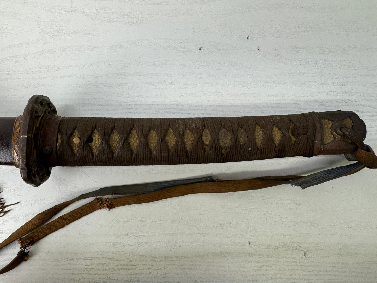 Y9606 Imperial Japan Army Military sword koshirae complete set Japan WW2 vintage