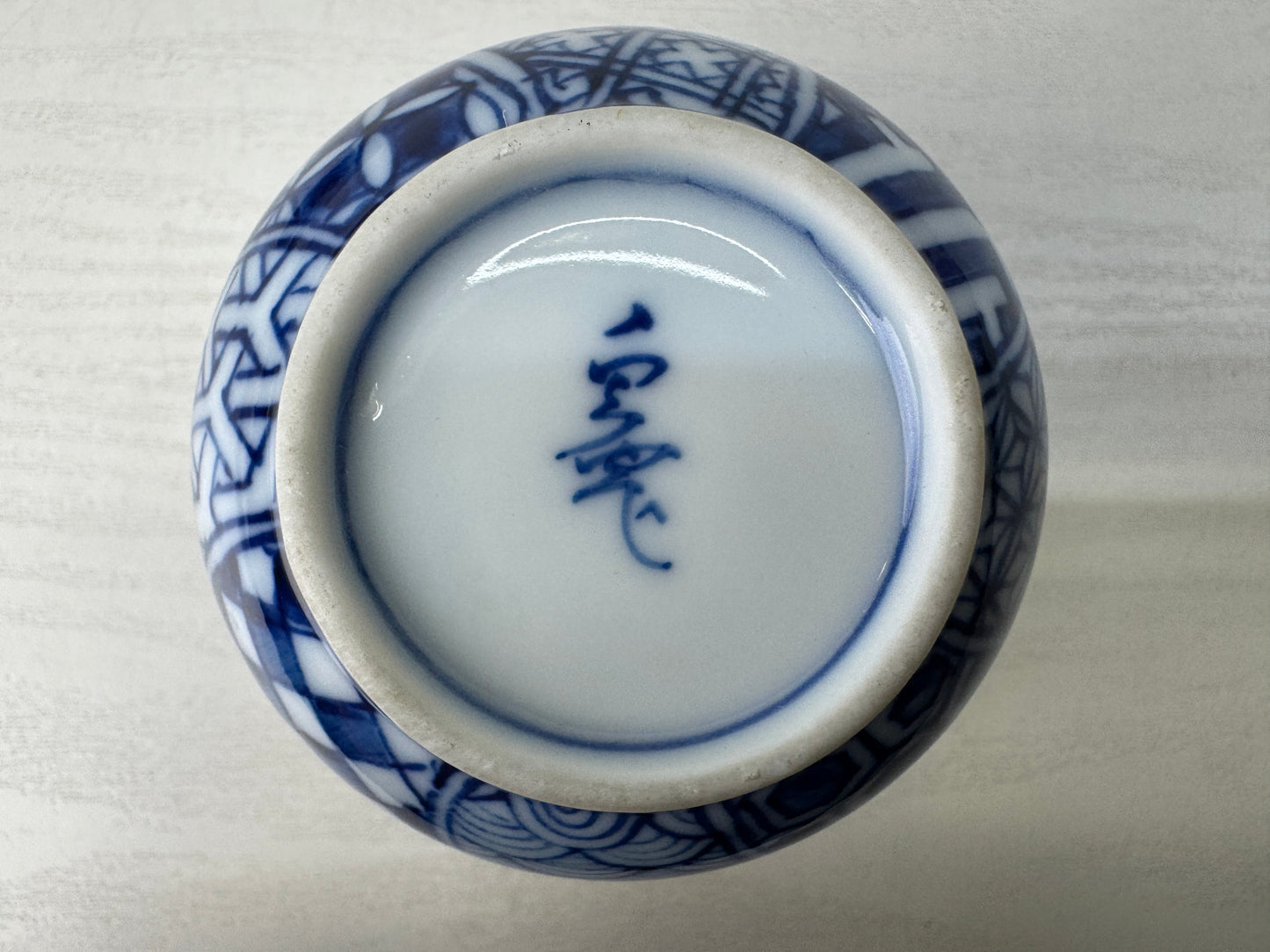 Y9611 TEA CADDY Kyo-ware Natsume signed box Japan antique tea ceremony matcha