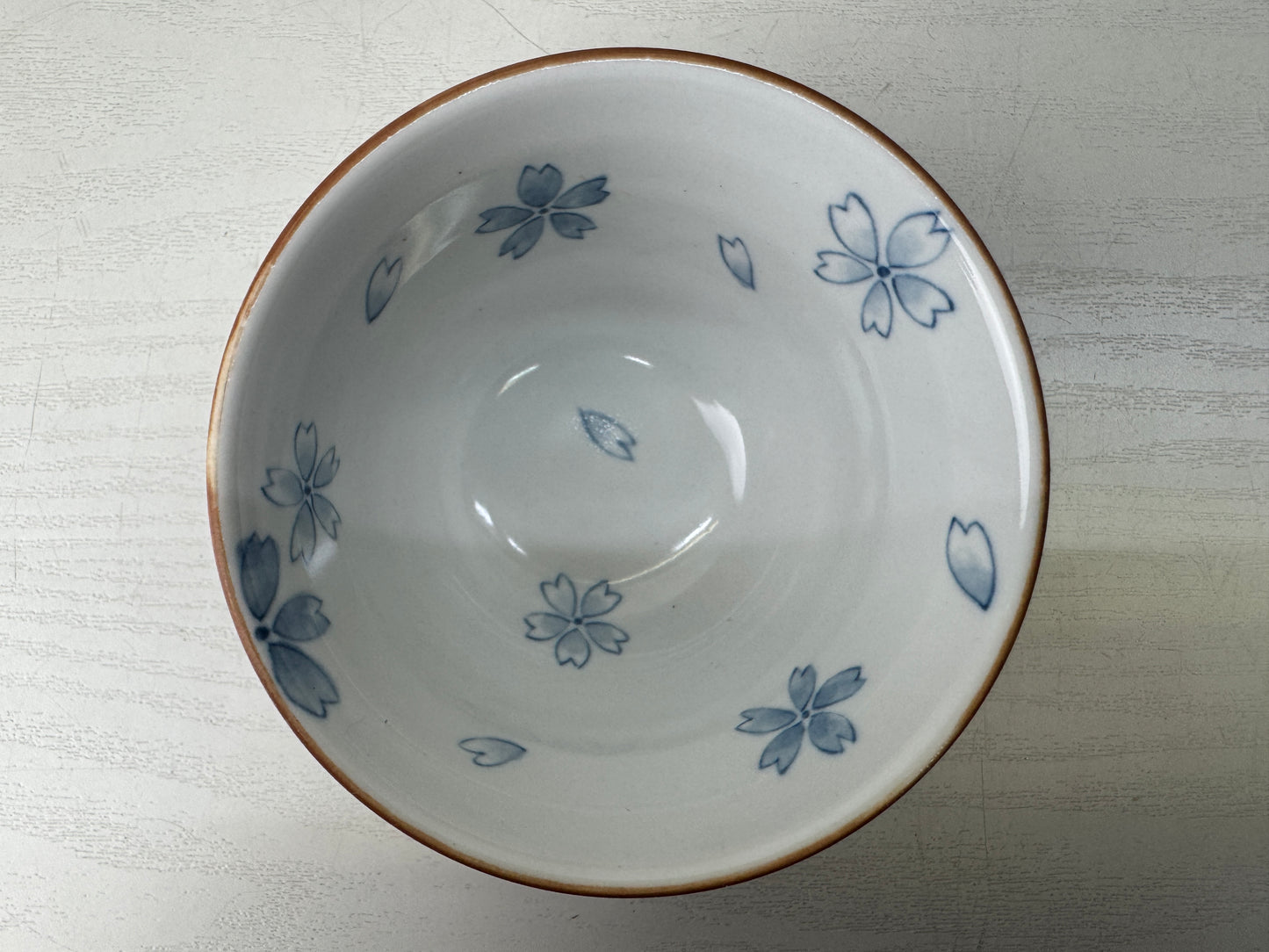 Y9613 CHAWAN Kyo-ware Sencha cup set of 5 signed box Japan antique tea ceremony