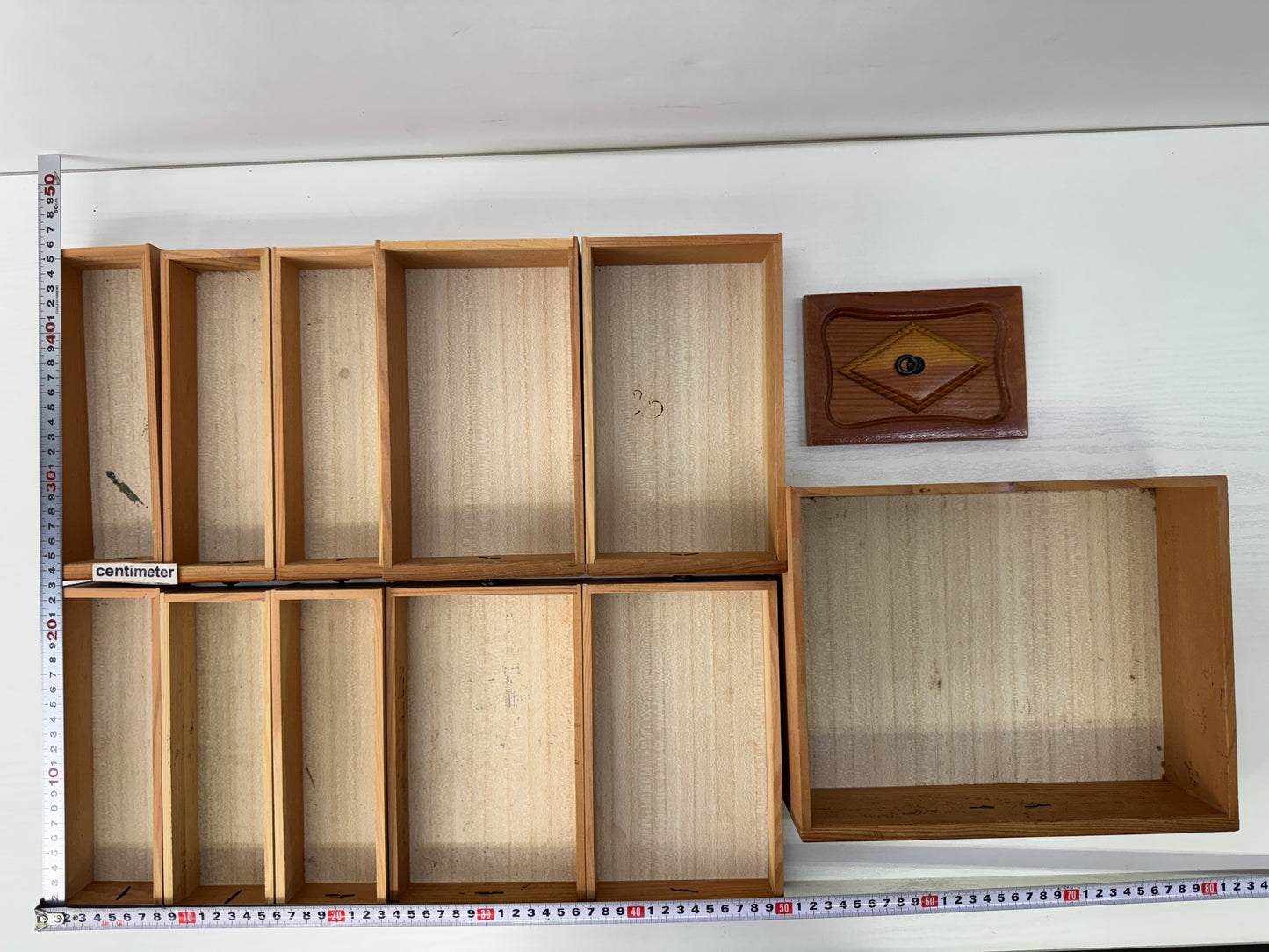 Y9616 TANSU wooden Medicine cabinet furniture Showa retro Japan antique storage