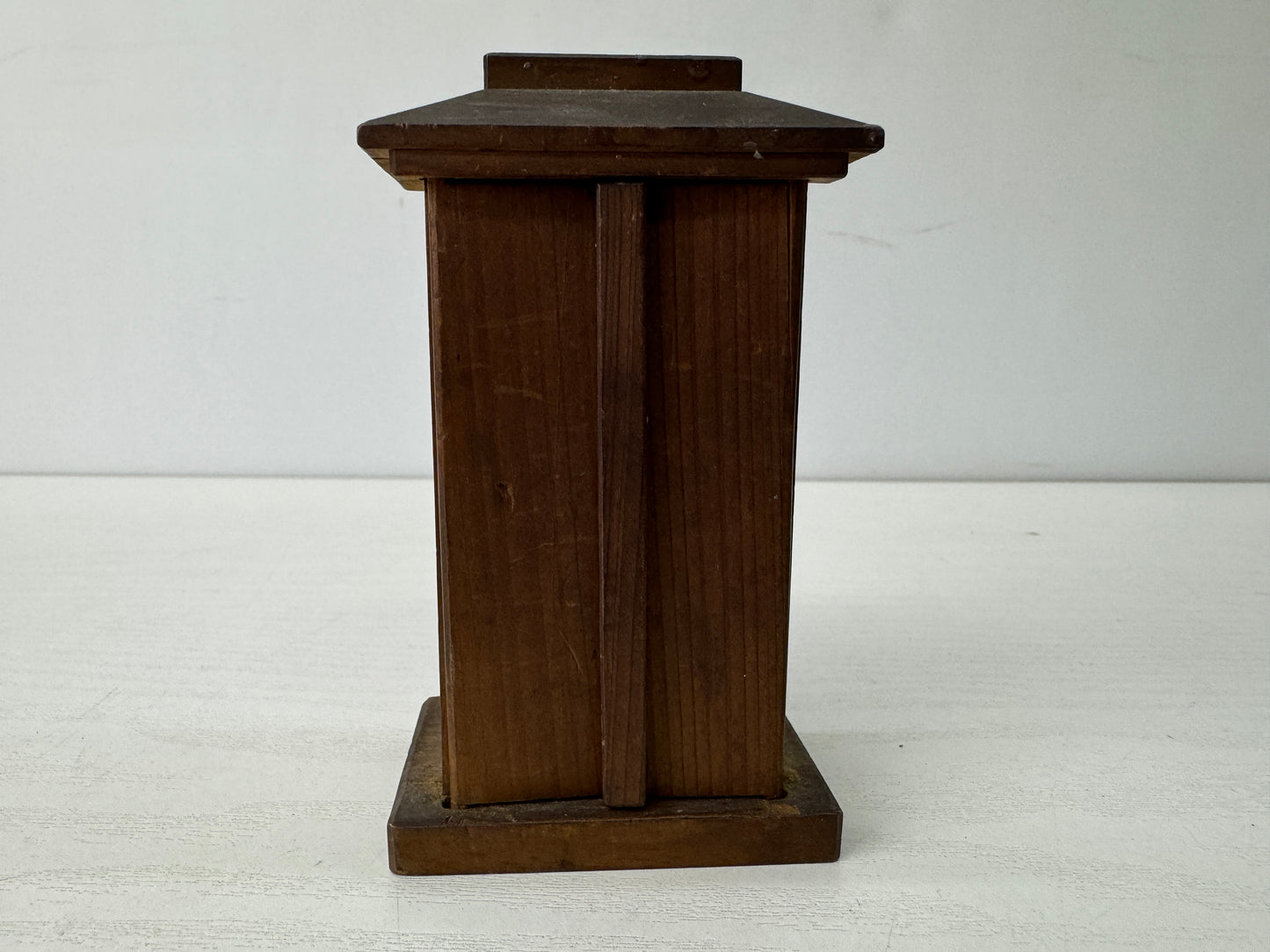 Y9624 STATUE Fudo Myoo small Acala figurine shrine Japan antique Buddhist art