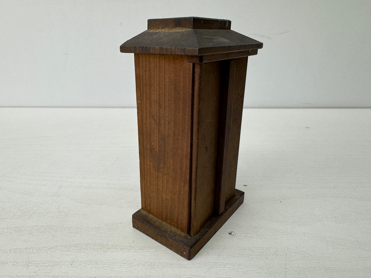 Y9624 STATUE Fudo Myoo small Acala figurine shrine Japan antique Buddhist art