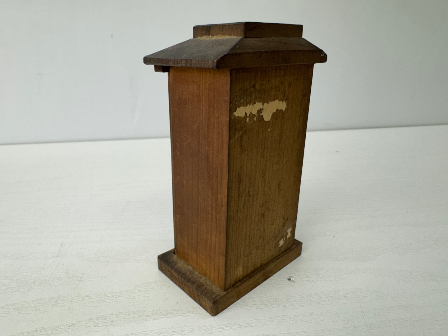 Y9624 STATUE Fudo Myoo small Acala figurine shrine Japan antique Buddhist art