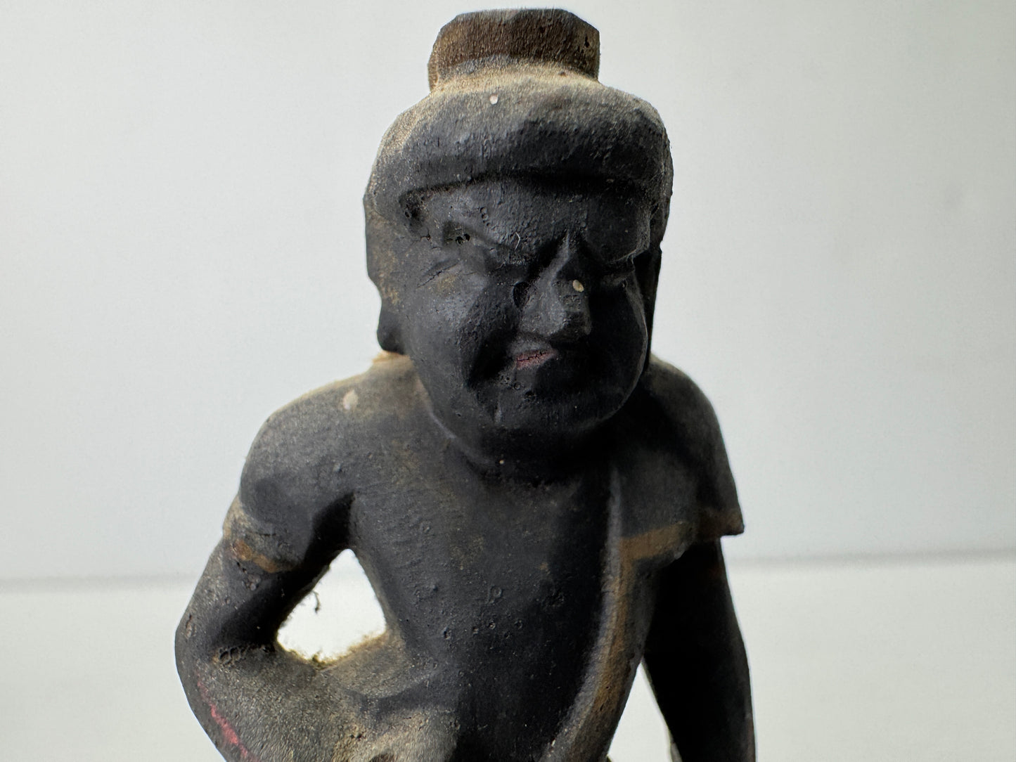 Y9625 STATUE Fudo Myoo Acala figure figurine Japan antique Buddhist art Buddhism