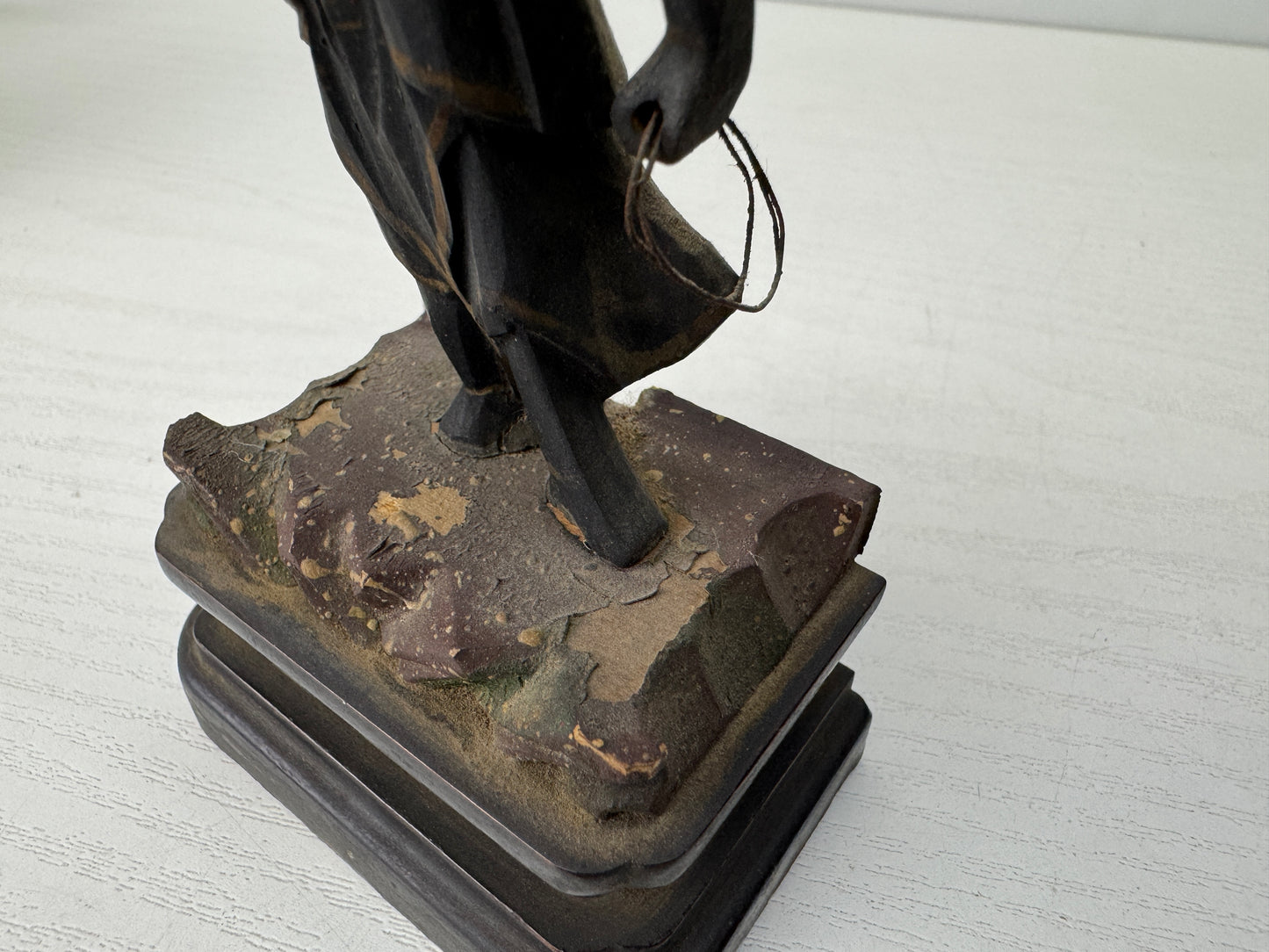 Y9625 STATUE Fudo Myoo Acala figure figurine Japan antique Buddhist art Buddhism