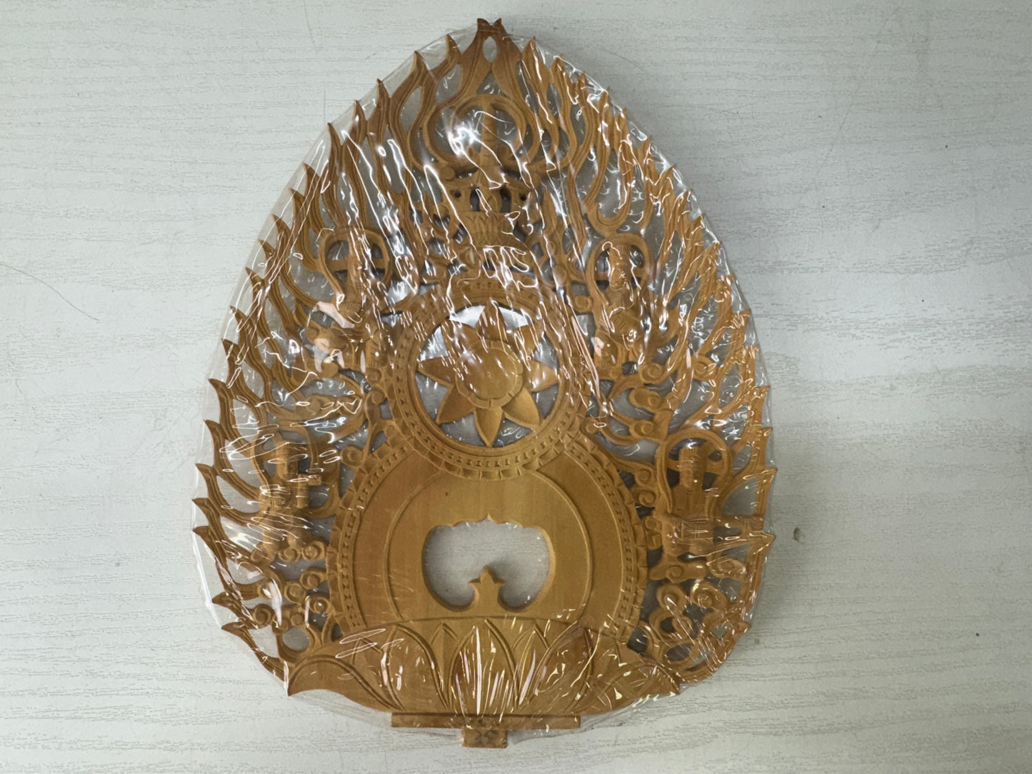 Y9627 STATUE seated Shaka Nyorai figure figurine unused Japan antique Buddhism